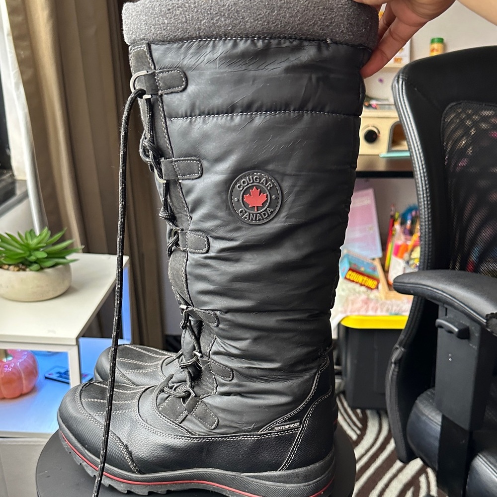 Women's Black Winter Boots